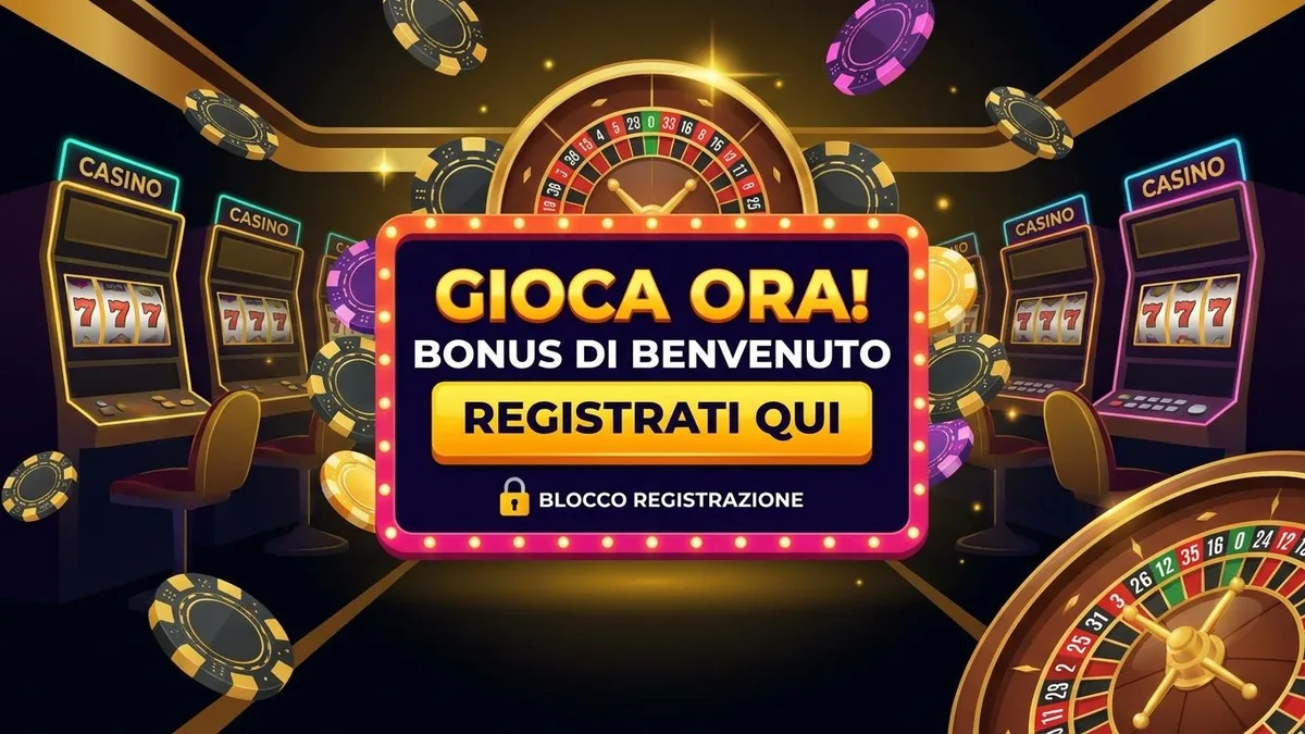 Registrazione con bonus
